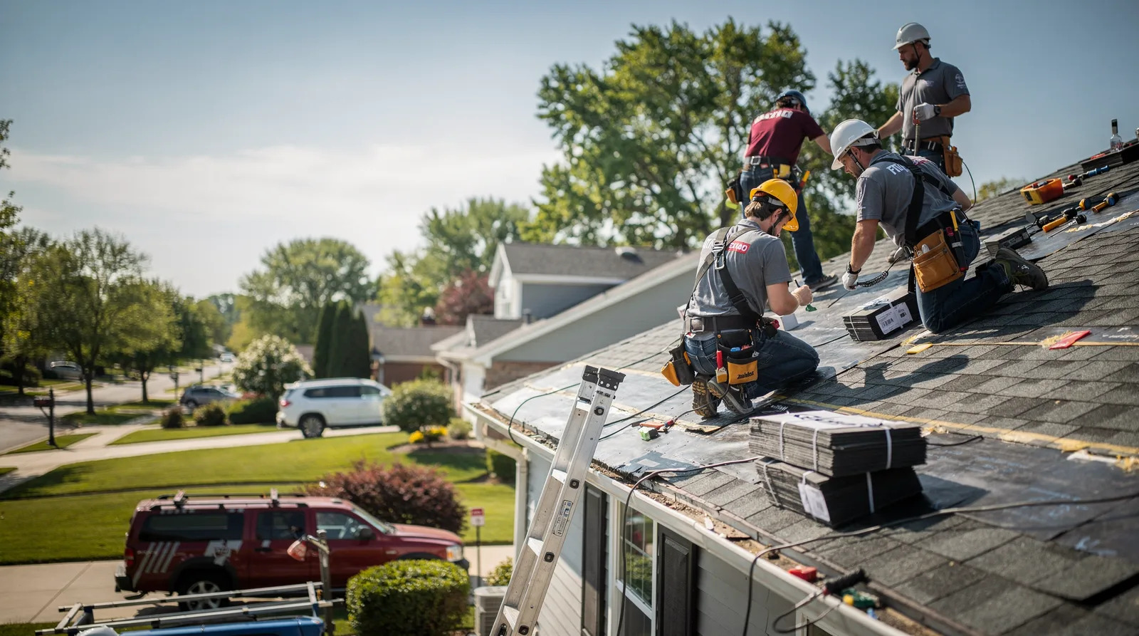 Roof Repair in Eagarville, IL around you
